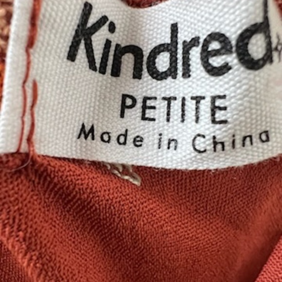 NWL Kindred Boho Chic Tiered Maxi Dress Floral Rust/Yellow Petite XL - Picture 4 of 9